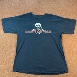 Rogue Warrior Doom On You Video Game Promo Shirt Black Mens Large 2009 Bethesda